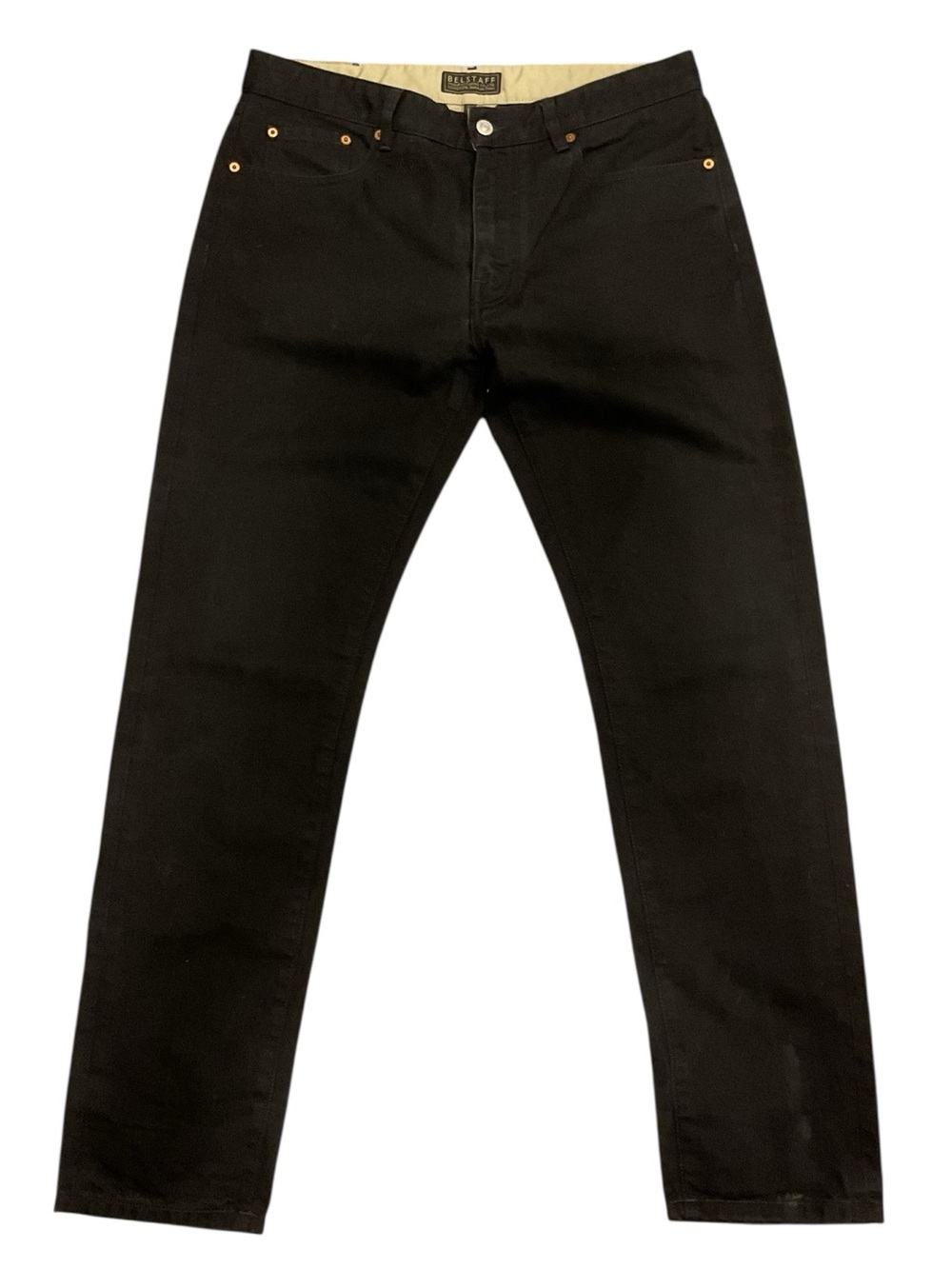 Belstaff Men’s Black Denim Slim Jeans